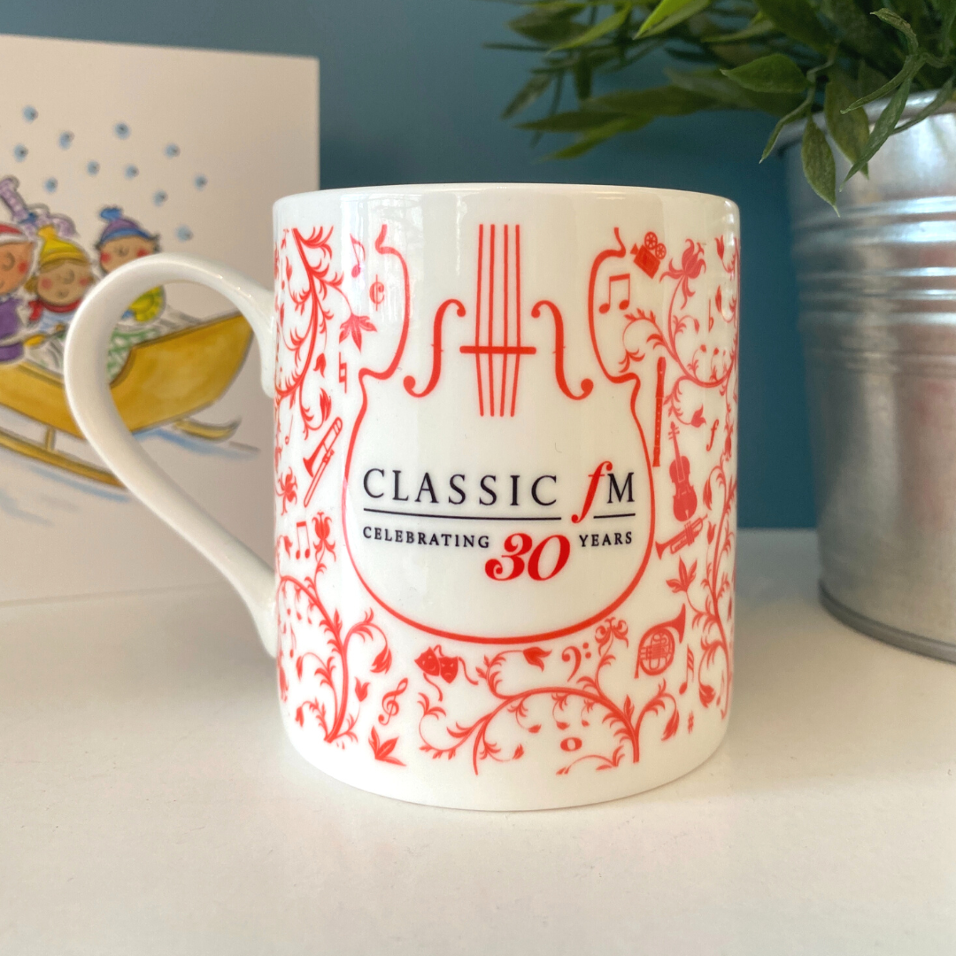 Limited Edition Classic FM 30th Birthday Mug